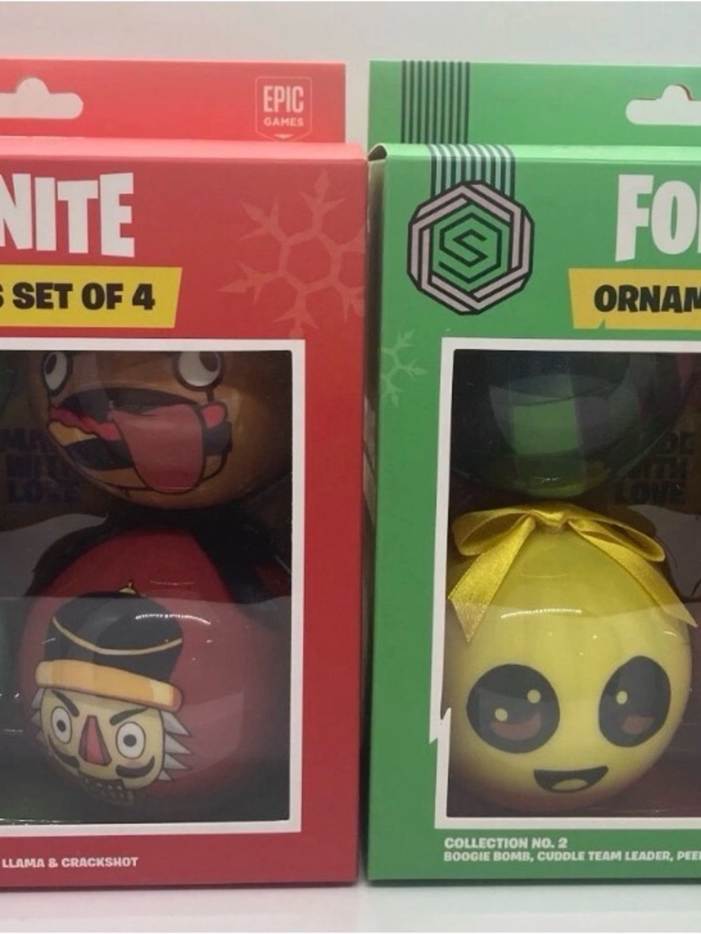 Fortnite Christmas Ornament Wholesale Lot – 208 Total – Brand New